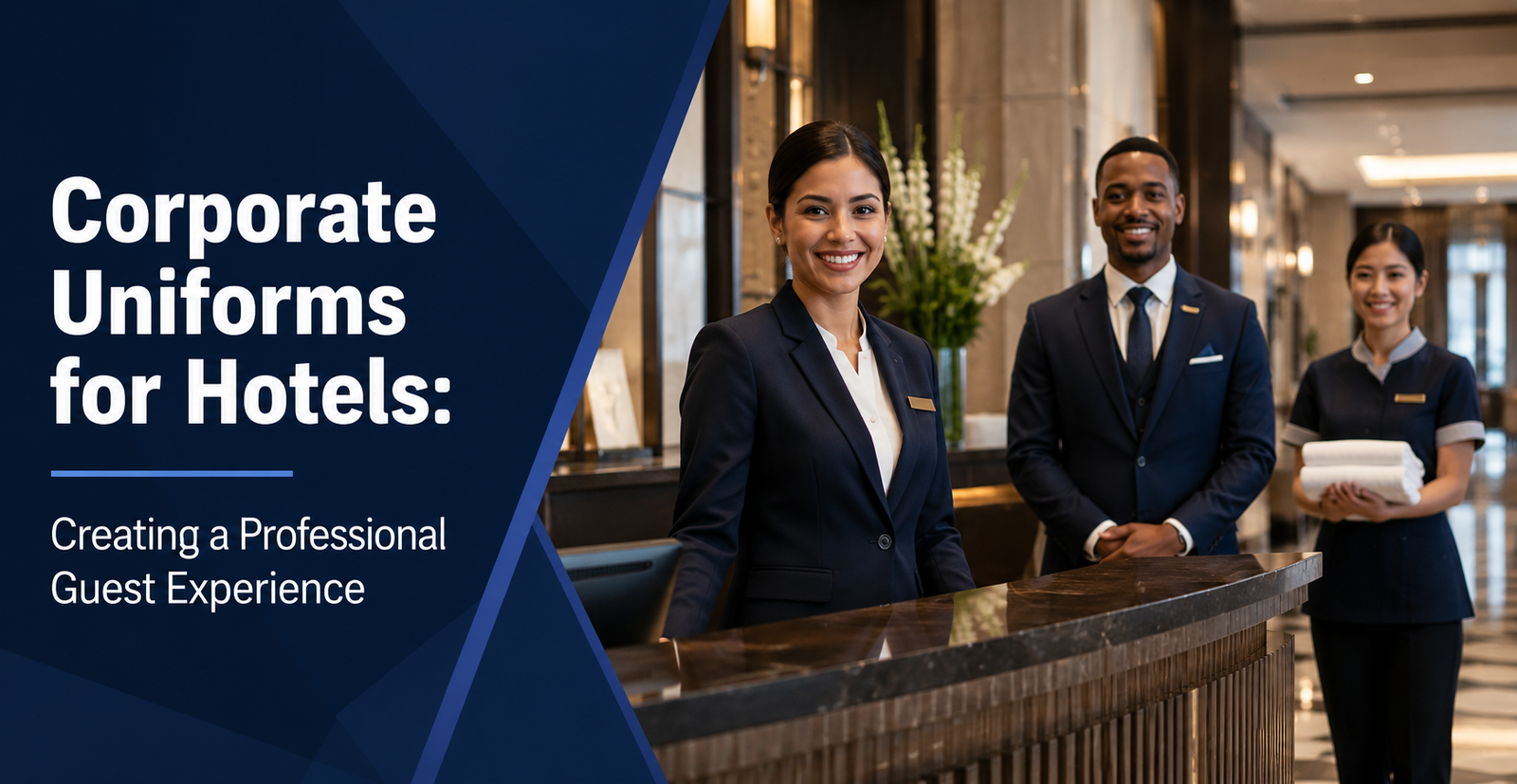 Corporate Uniforms for Hotels: Creating a Professional Guest Experience