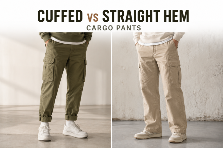 Cargo Pants Leg Openings Explained: Cuffed vs Straight Hem Cargo Pants