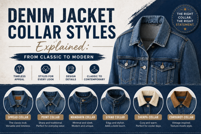 Denim Jacket Collar Styles Explained