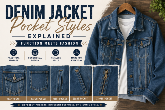 Denim Jacket Pocket Styles