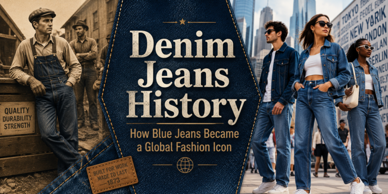 Denim Jeans History: How Blue Jeans Became a Global Fashion Icon