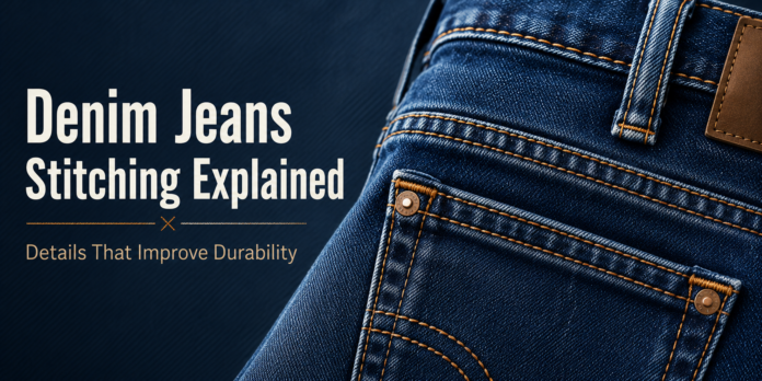 Denim Jeans Stitching Explained Details That Improve Durability