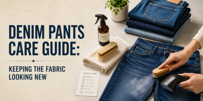 Denim Pants Care Guide Keeping the Fabric Looking New