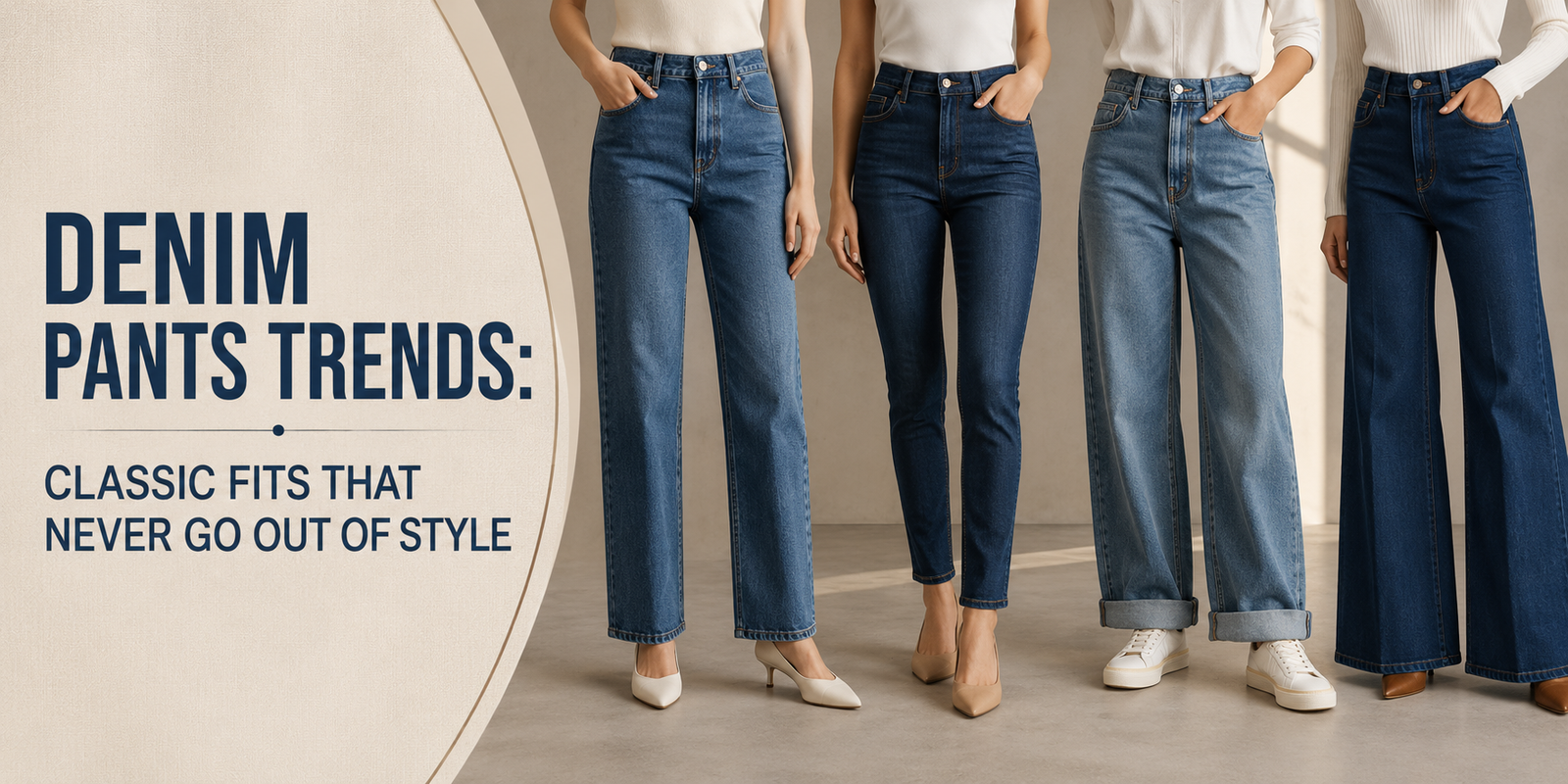 Denim Pants Trends: Classic Fits That Never Go Out of Style