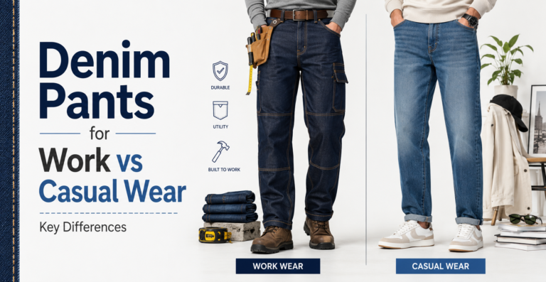 Denim Pants for Work vs Casual Wear: Key Differences