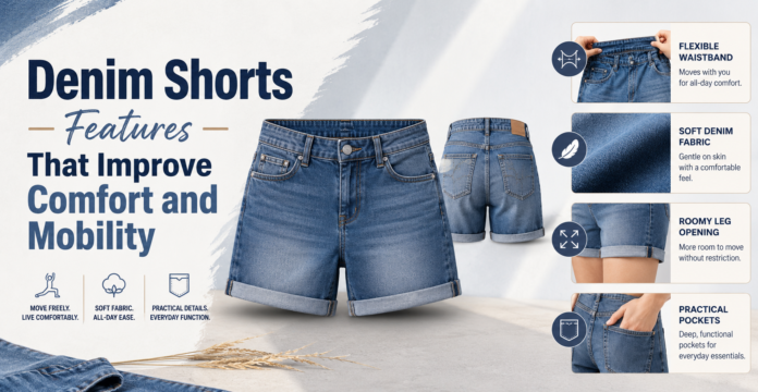 Denim Shorts Features That Improve Comfort and Mobility