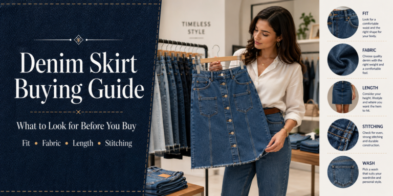 Denim Skirt Buying Guide: What to Look for Before You Buy