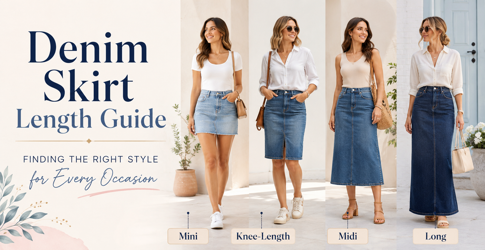 Denim Skirt Length Guide: Finding the Right Style for Every Occasion