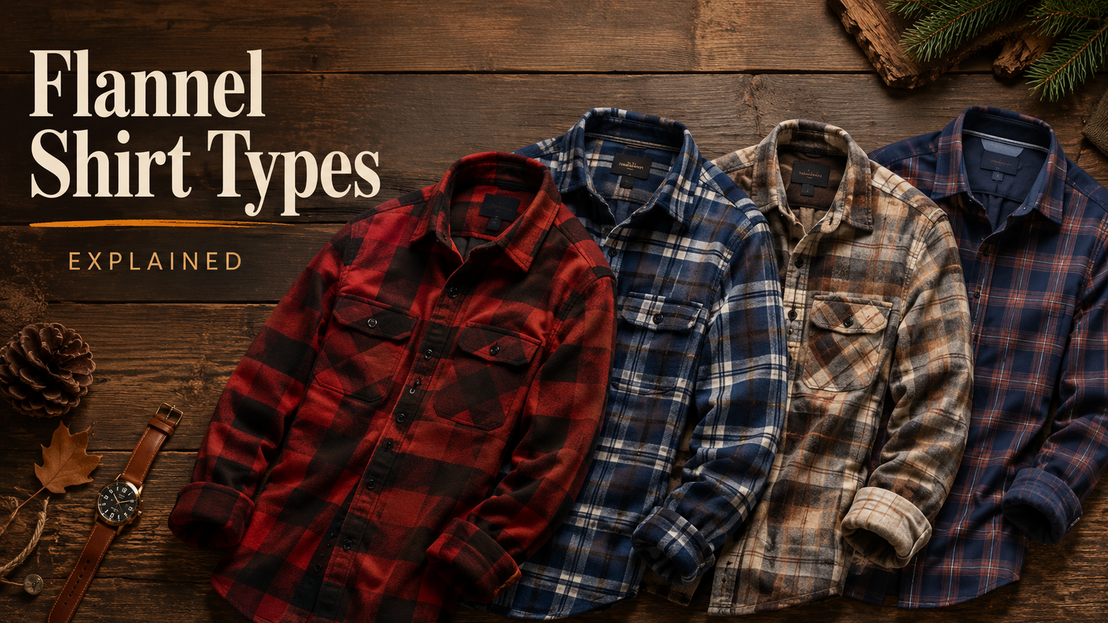 Different Types of Flannel Shirts Explained