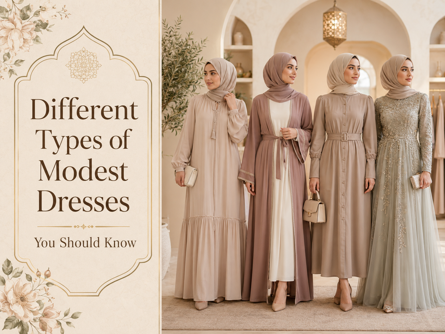 Different Types of Modest Dresses You Should Know
