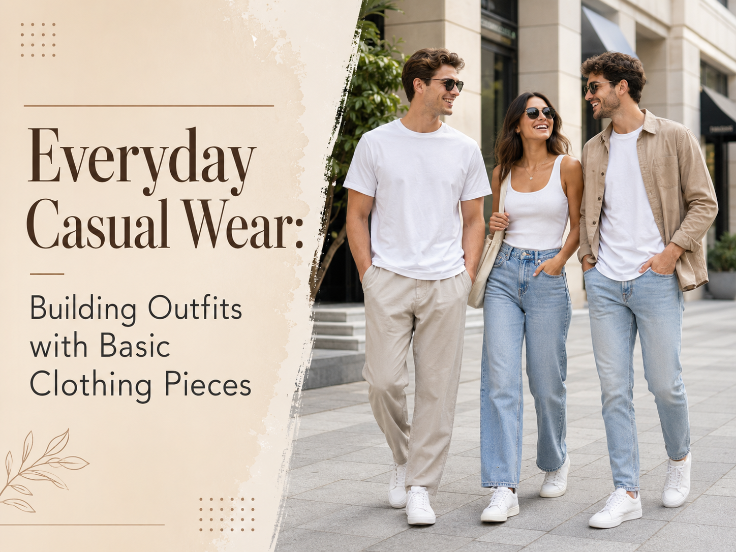 Everyday Casual Wear: Building Outfits with Basic Clothing Pieces