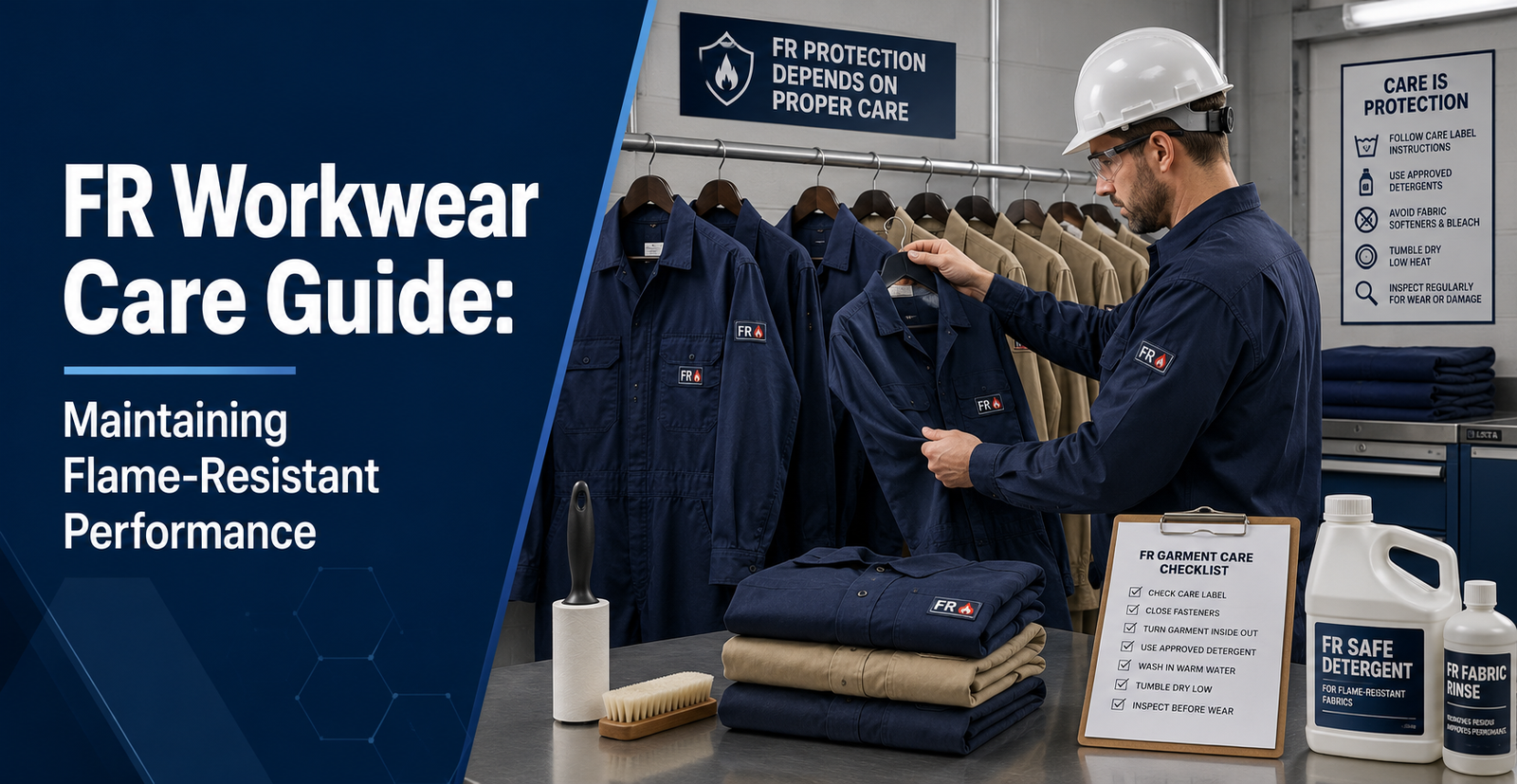 FR Workwear Care Guide: Maintaining Flame-Resistant Performance
