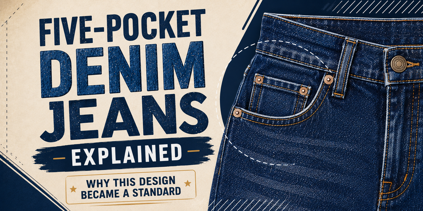 Five-Pocket Denim Jeans Explained: Why This Design Became a Standard