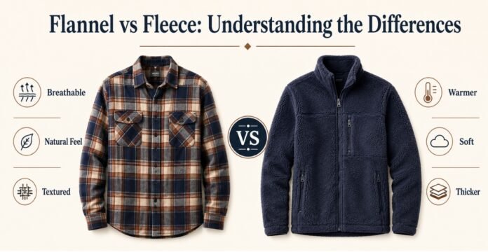 Flannel vs Fleece Understanding the Differences