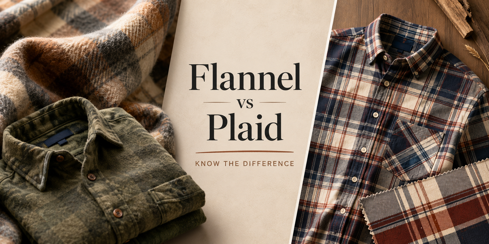 Flannel vs Plaid Shirt: What’s the Real Difference?