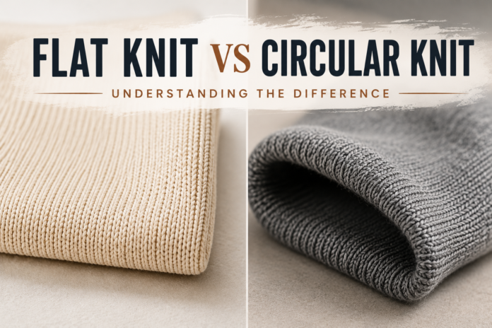 Flat Knit vs Circular Knit