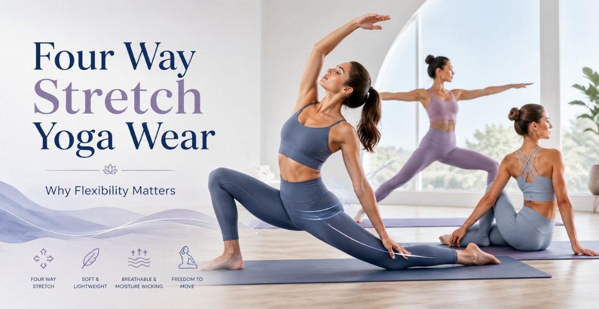 Four Way Stretch Yoga Wear: Why Flexibility Matters
