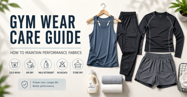 Gym Wear Care Guide: How to Maintain Performance Fabrics
