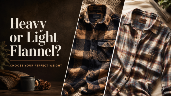 Heavyweight vs Lightweight Flannel Shirts Which One Should You Choose