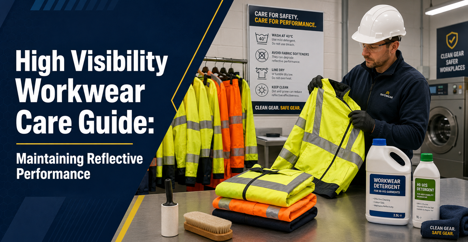 High Visibility Workwear Care Guide: Maintaining Reflective Performance