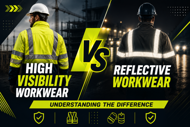 High Visibility Workwear vs Reflective Workwear: Understanding the Difference