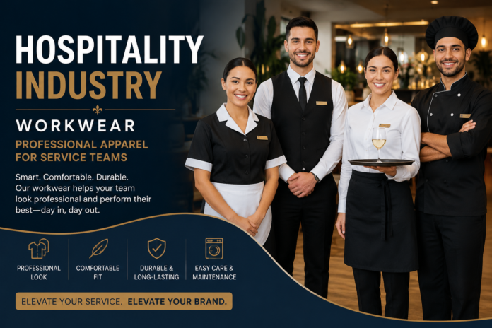 Hospitality Industry Workwear Professional Apparel for Service Teams