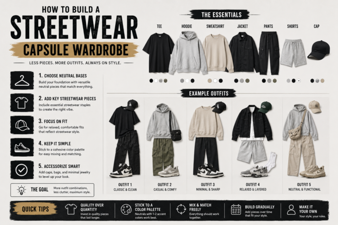 How to Build a Streetwear Capsule Wardrobe