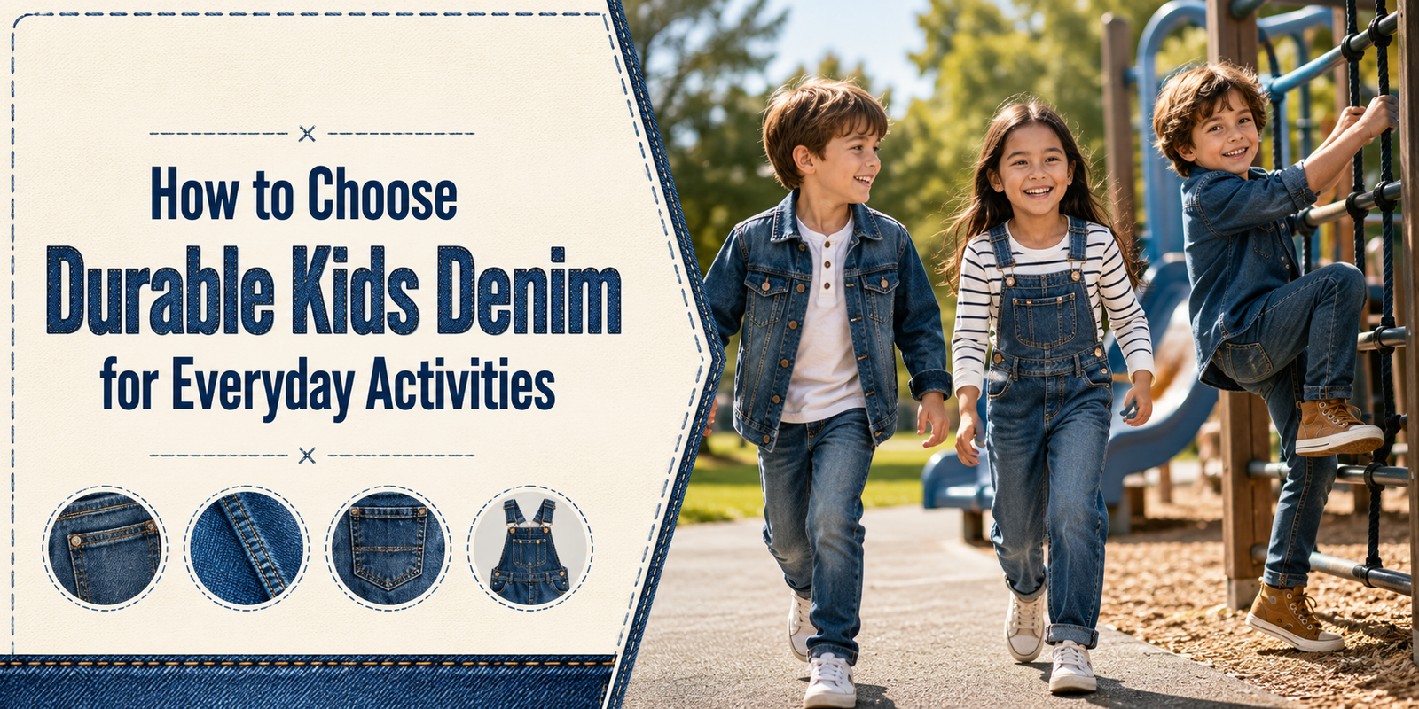 How to Choose Durable Kids Denim for Everyday Activities