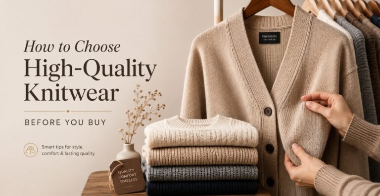 How to Choose High-Quality Knitwear Before You Buy