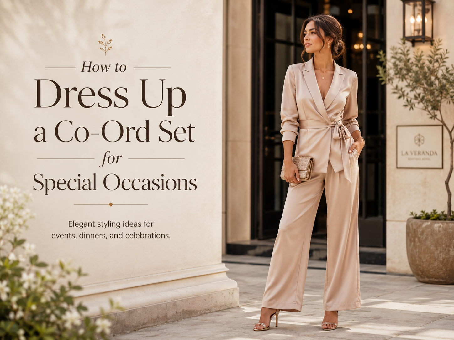 How to Dress Up a Co-Ord Set for Special Occasions