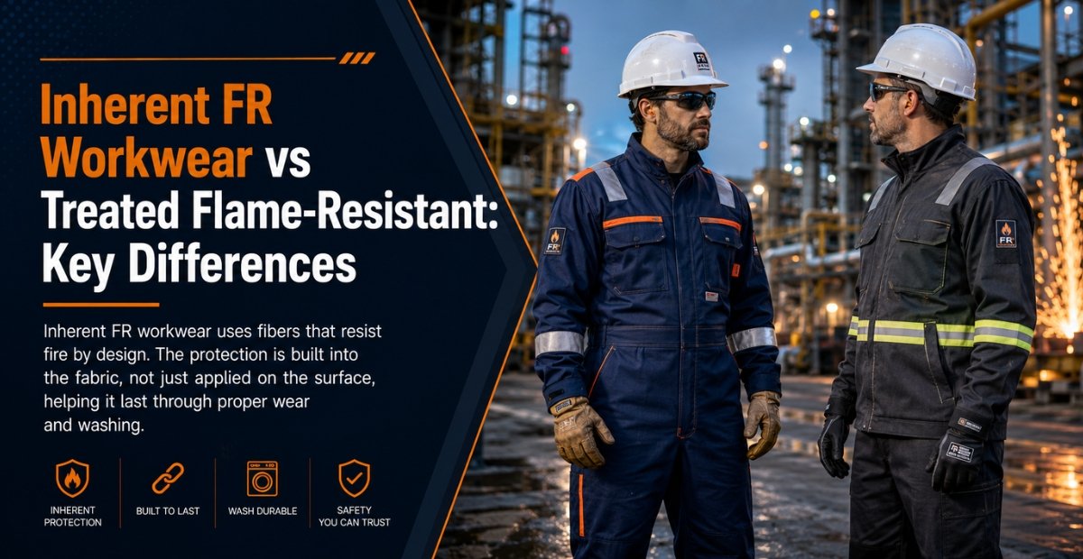 Inherent FR workwear vs Treated Flame-Resistant Key Differences