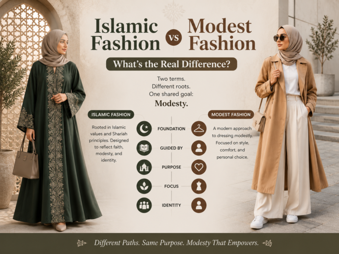 Islamic Fashion vs Modest Fashion
