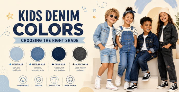 Kids Denim Colors Explained Choosing the Right Shade