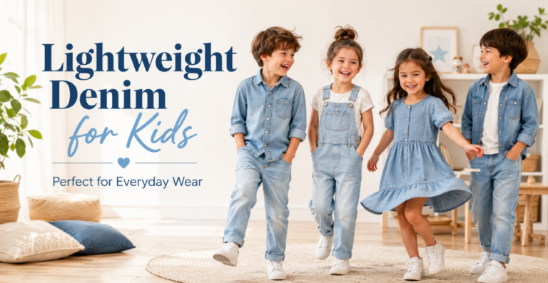 Lightweight Denim for Kids: Why It Is Perfect for Everyday Wear