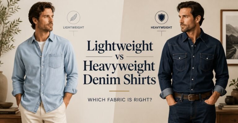 Lightweight vs Heavyweight Denim Shirts: Which Fabric Is Right?