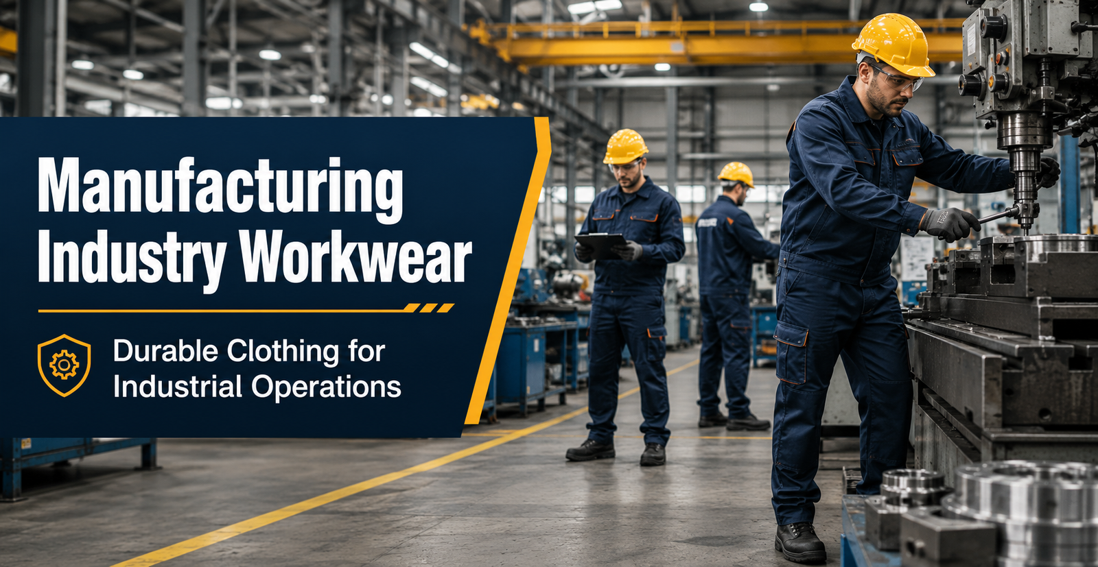 Manufacturing Industry Workwear: Durable Clothing for Industrial Operations