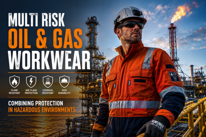 Multi Risk Oil and Gas Workwear Combining Protection in Hazardous Environments