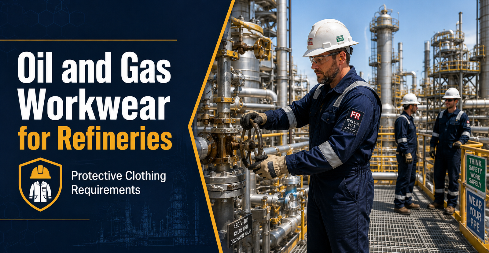 Oil and Gas Workwear for Refineries: Protective Clothing Requirements