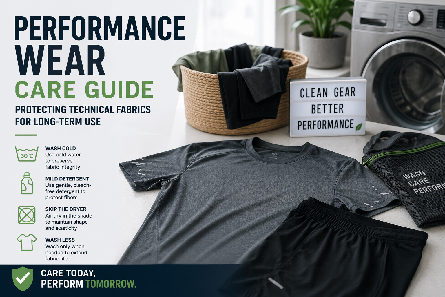 Performance Wear Care Guide: Protecting Technical Fabrics for Long-Term Use