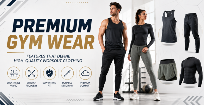 Premium Gym Wear Features That Define High-Quality Workout Clothing