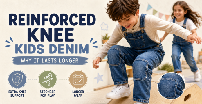 Reinforced Knee Kids Denim Why It Lasts Longer
