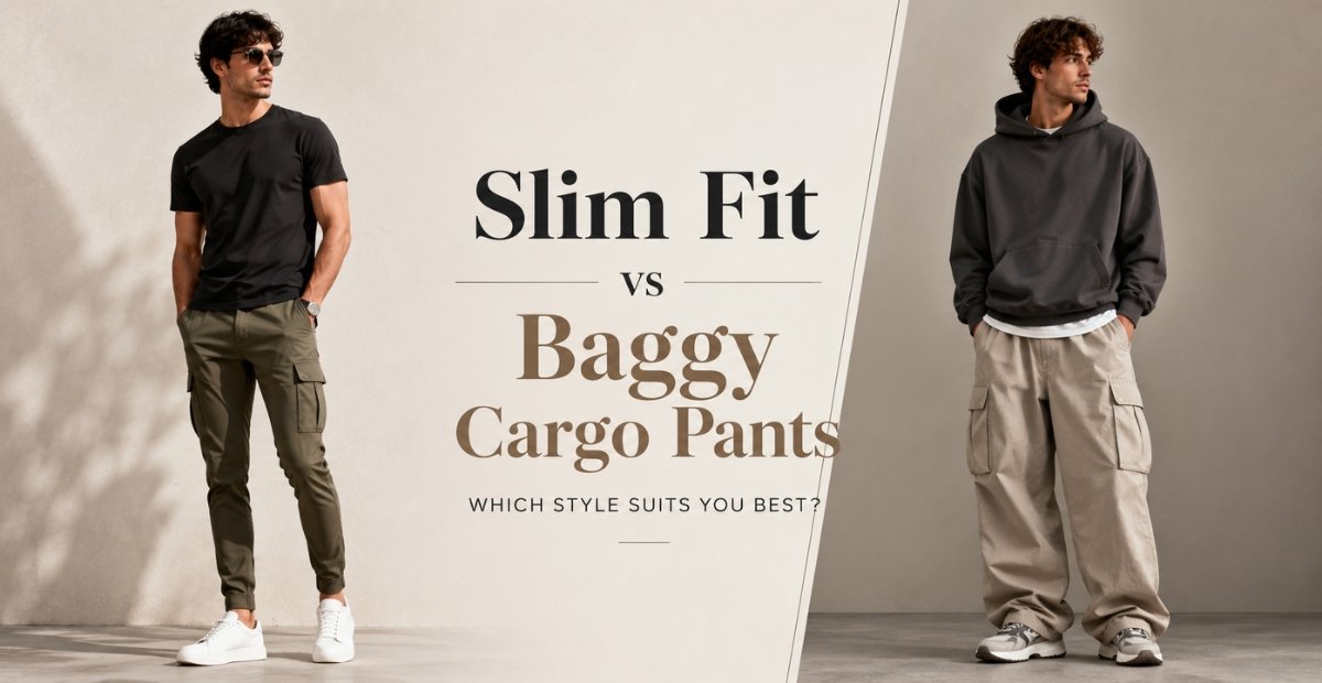 Slim Fit vs Baggy Cargo Pants: Which Style Suits You Best?