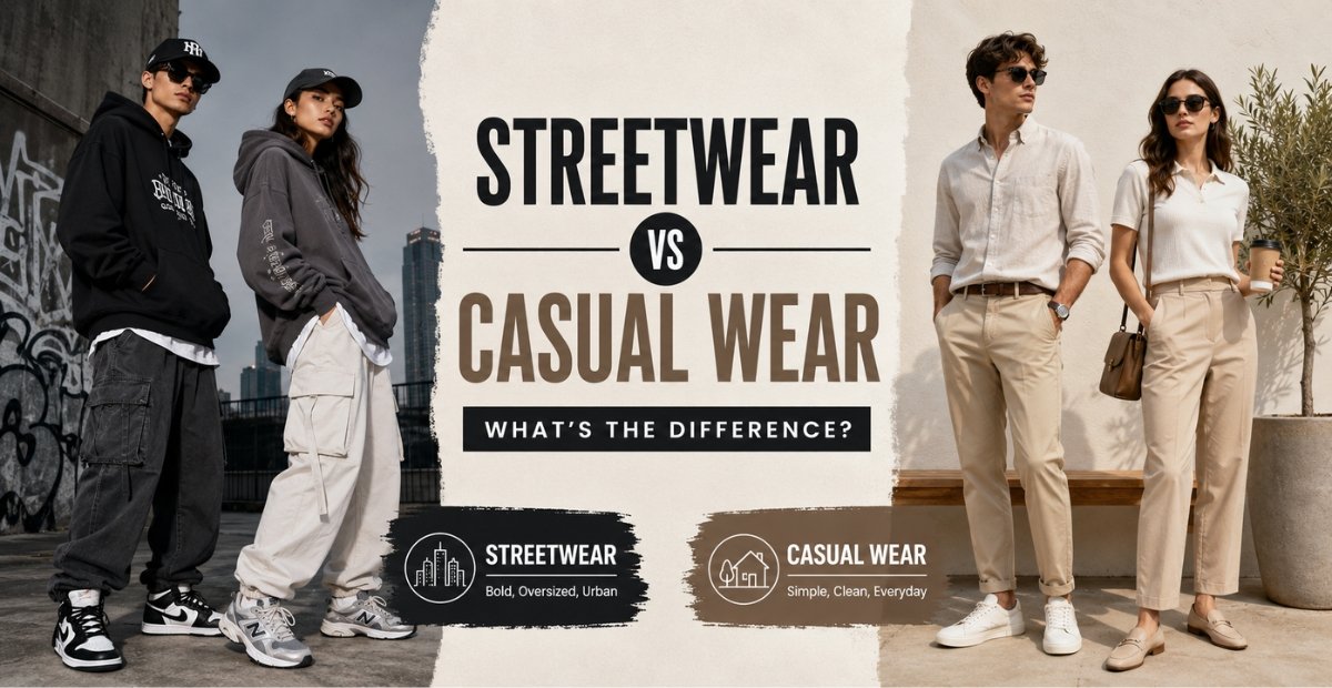 Streetwear vs Casual Wear What’s the Difference?