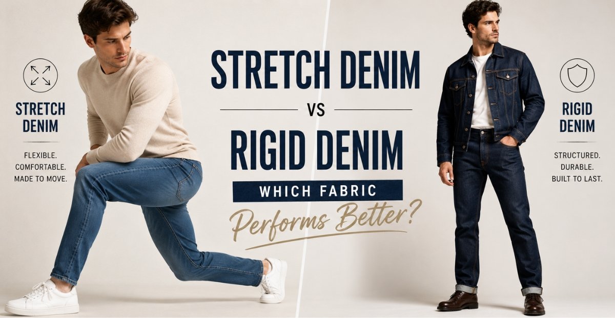 Stretch Denim Pants vs Rigid Denim Pants: Which Fabric Performs Better?