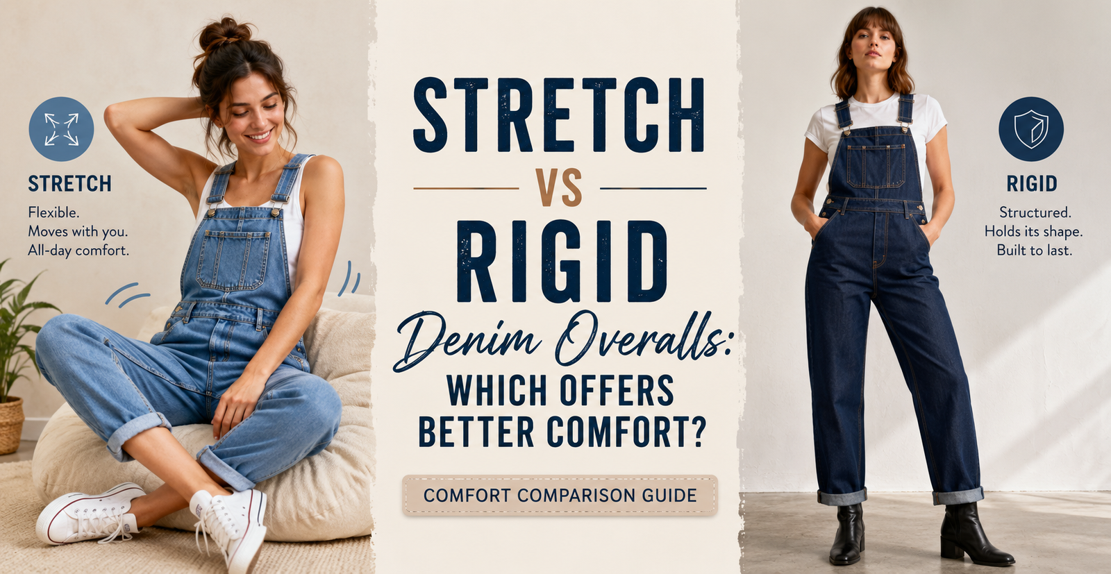 Stretch vs Rigid Denim Overalls: Which Offers Better Comfort?