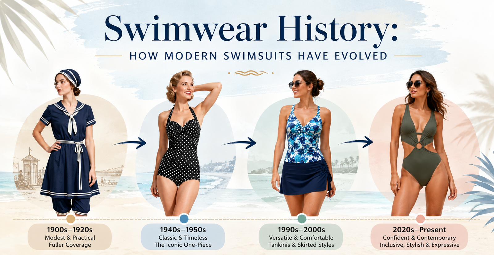Swimwear History: How Modern Swimsuits Have Evolved