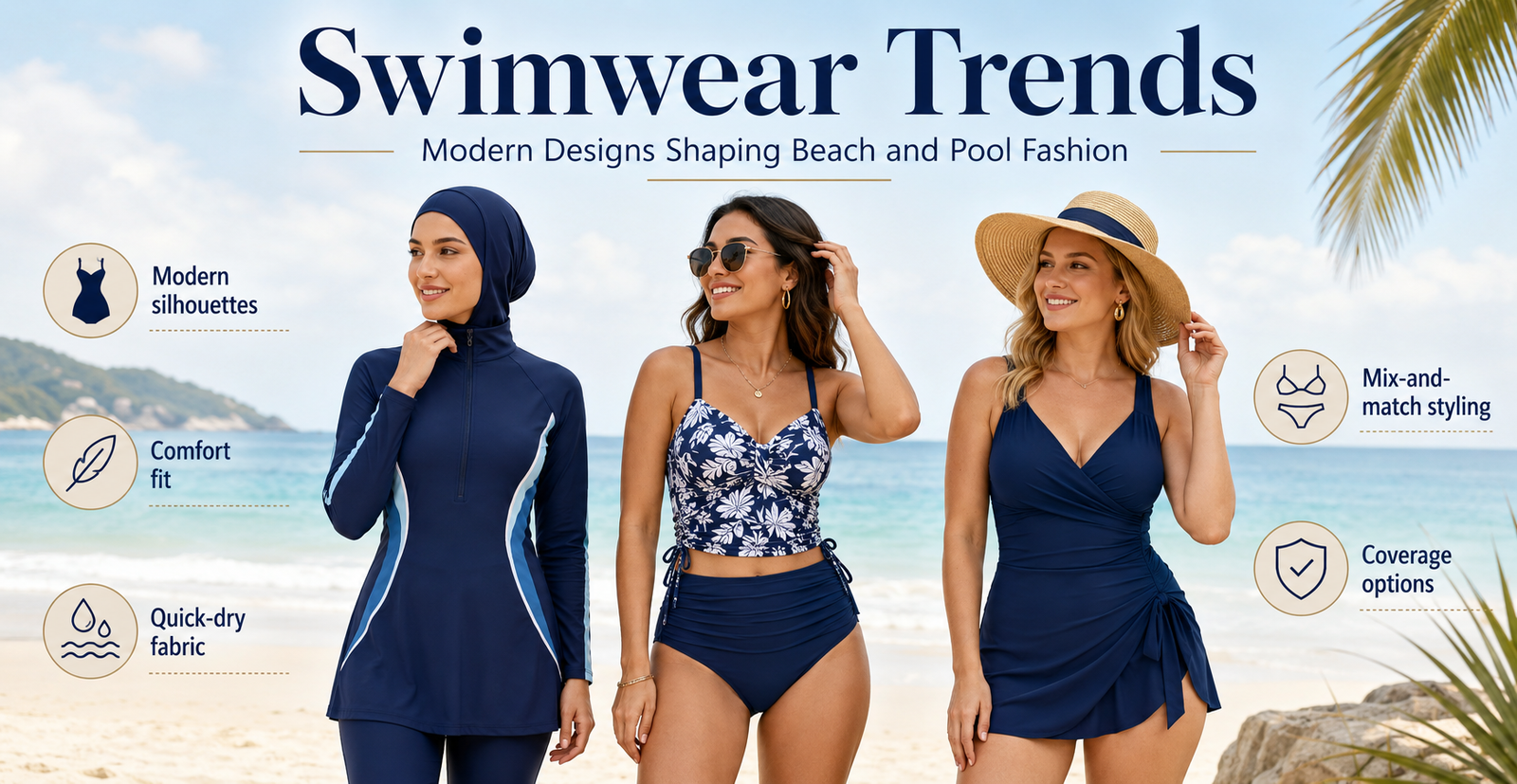 Swimwear Trends: Modern Designs Shaping Beach and Pool Fashion
