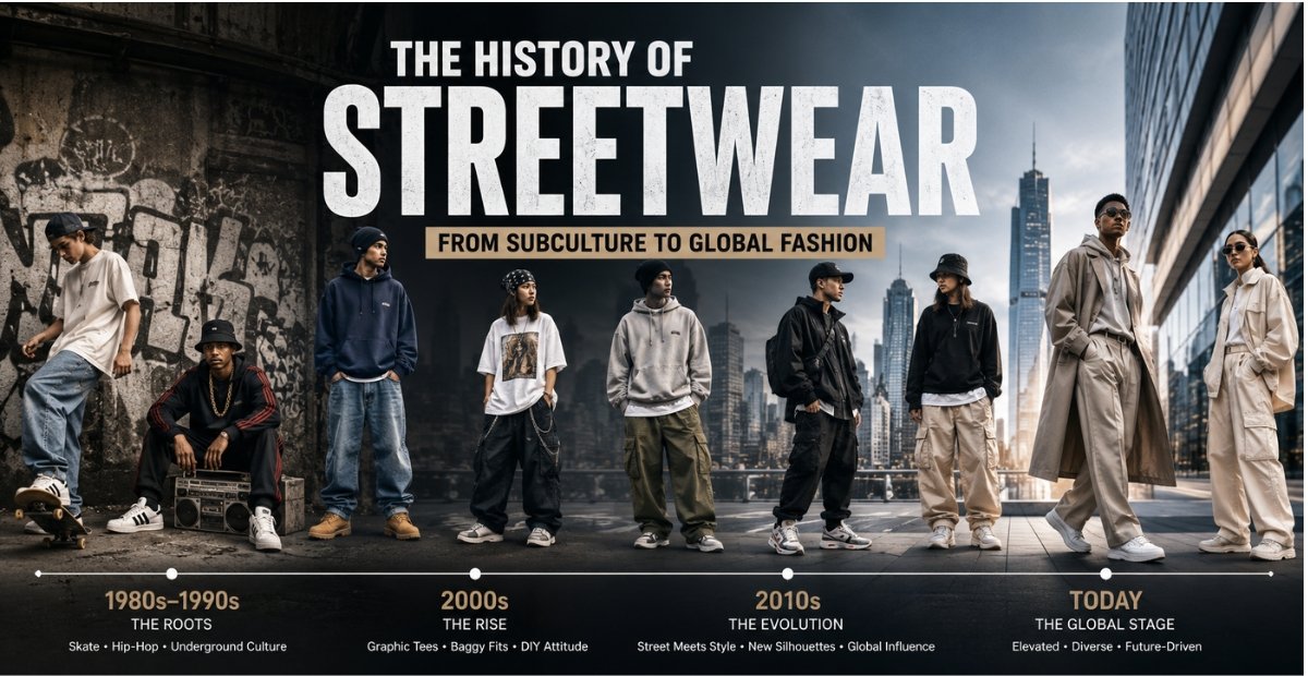 The History of Streetwear From Subculture to Global Fashion
