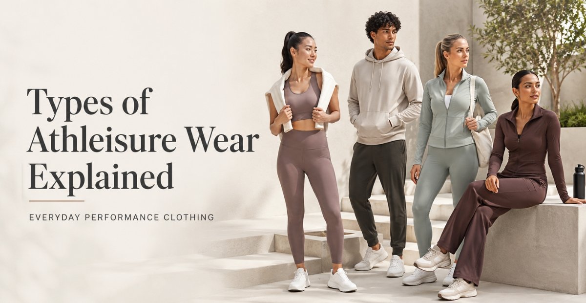 Types of Athleisure Wear Explained: Everyday Performance Clothing