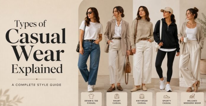 Types of Casual Wear Explained A Complete Style Guide